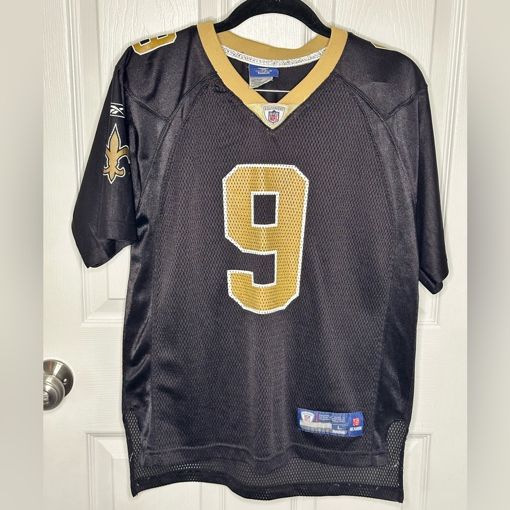 Youth L New Orleans Saints Drew Brees Football Jersey